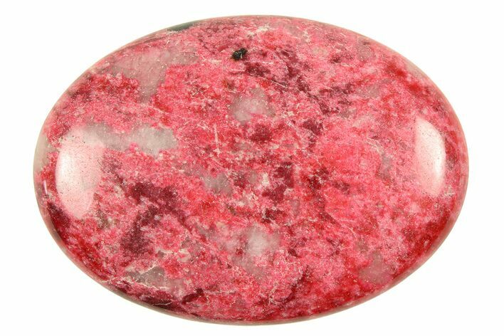 Polished Thulite (Manganian-Zoisite) Stone - Trondheim, Norway #301535